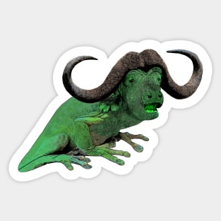 Bull Frog Sticker